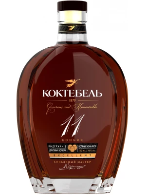 Коньяк Коктебель 11-летний 0.7 л