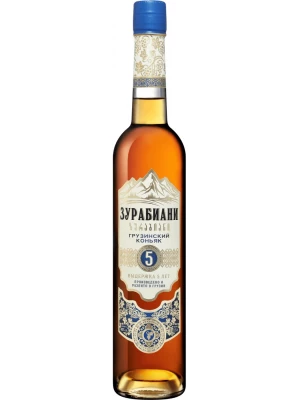 Коньяк Zurabiani 5 Years Old 0.5 л