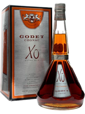 Коньяк Godet, XO Extra Old, Fine Champagne, gift box 0.7 л