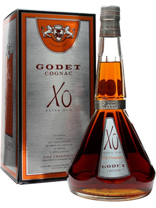 Godet, XO Extra Old, Fine Champagne, gift box