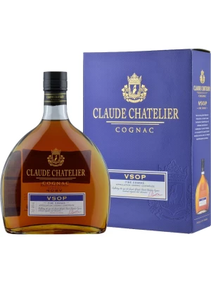Коньяк Claude Chatelier, VSOP, gift box 0.7 л