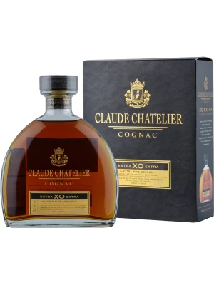 Коньяк Claude Chatelier X.O. Extra, gift box 0.7 л