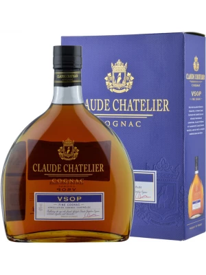 Коньяк Claude Chatelier VSOP, gift box 0.5 л