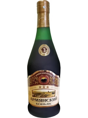 Коньяк Agatat Gold, Armenian Cognac 3 Years Old, matte bottle 0.25 л