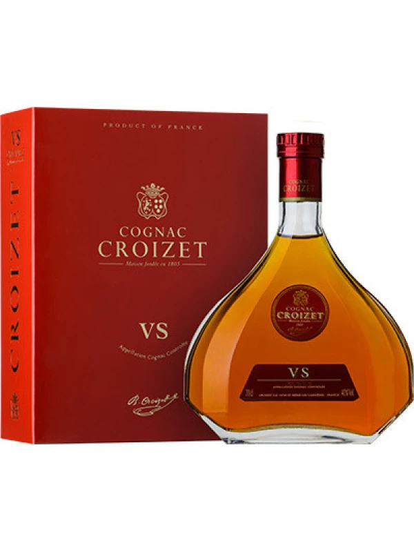 Croizet VS, Cognac AOC, in decanter & gift box