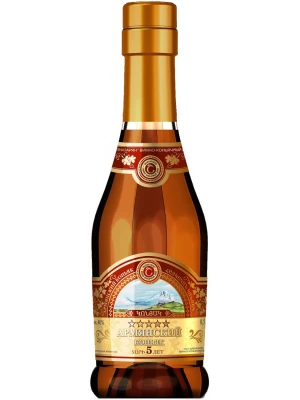 Коньяк Армянский коньяк 5 звезд 0.25 л