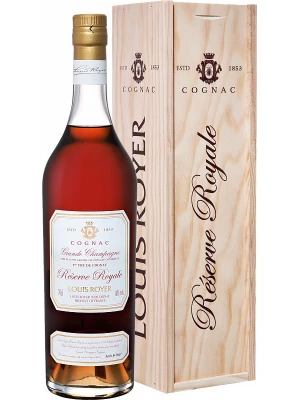Коньяк Louis Royer, Grande Champagne Reserve Royale, wooden box 0.7 л
