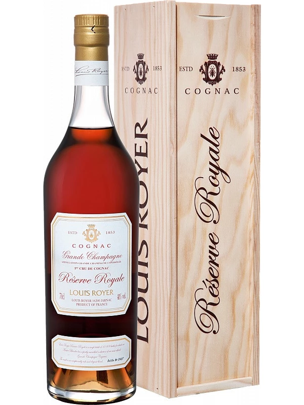 Louis Royer, Grande Champagne Reserve Royale, wooden box