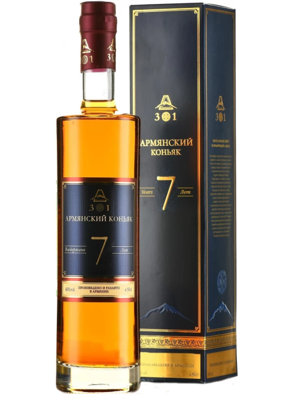 A301 Armenian Brandy 7 Years Old, gift box