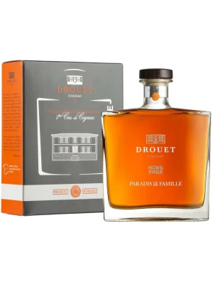 Коньяк Drouet, Paradis de Famille Hors d'Age, Cognac Grande Champagne AOC, gift box 0.7 л