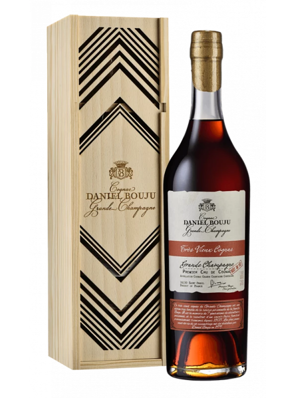 Daniel Bouju, Brut de Fut, Grande Champagne AOC, wooden box