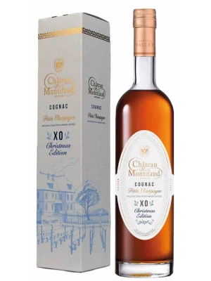 Коньяк Chateau de Montifaud XO, Christmas Edition, Petite Champagne AOC, gift box 0.5 л