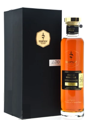 Коньяк Dupuy Hors D'Age Lot 70, Petite Champagne AOC, gift box 0.7 л