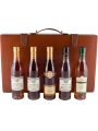 A.E. Dor Coffret Week End Set Cognac of 5 bottles with 4 glasses, in wooden case — фото 2