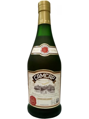 Коньяк Самсар Четырехлетний, матовая бутылка 0.5 л