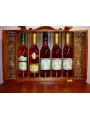 A.E. Dor Coffret Week End Set Cognac of 5 bottles with 4 glasses, in wooden case — фото 3