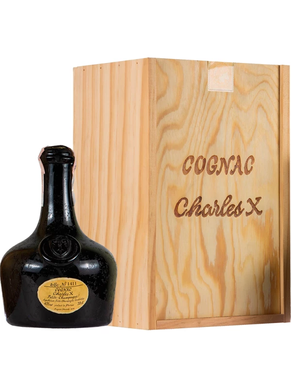 Lheraud, Cognac Charles X, wooden box