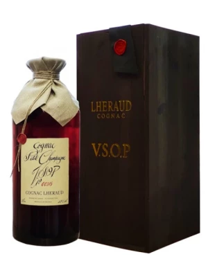 Коньяк Cognac Lheraud VSOP, wooden box 5 л