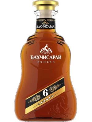Коньяк Бахчисарай 6 звезд 0.5 л