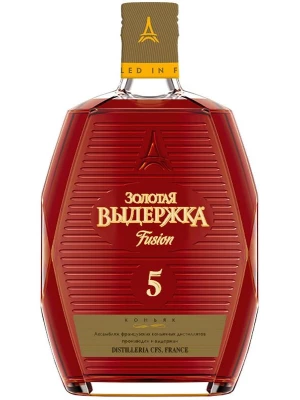 Коньяк Золотая Выдержка Фьюжн 0.25 л