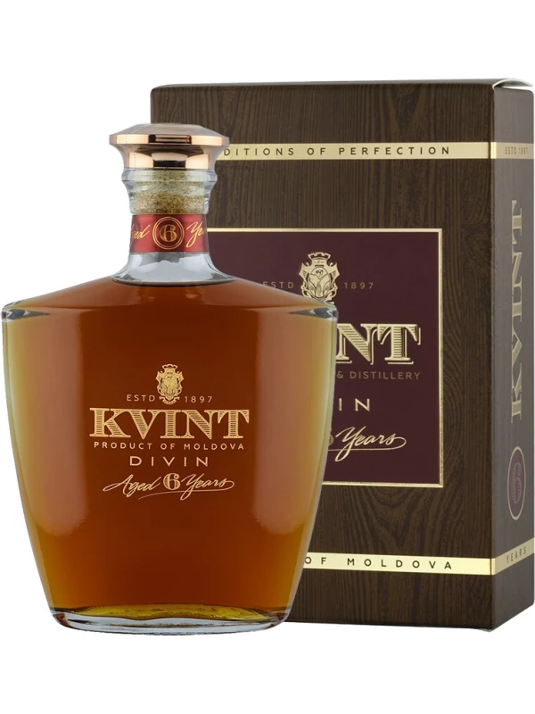 Kvint VSOP, 6 years old, gift box