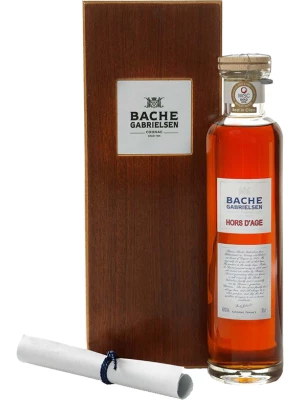 Коньяк Bache-Gabrielsen, Hors d'Age Grande Champagne, wooden box 0.7 л