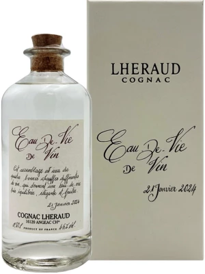 Коньяк Lheraud Cognac Eau-De-Vie, gift box 2024 0.5 л