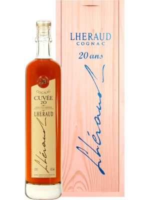 Коньяк Lheraud Cognac Cuvee 20, wooden box 0.7 л