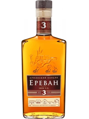 Коньяк Ереван 2800 3-летний 0.5 л