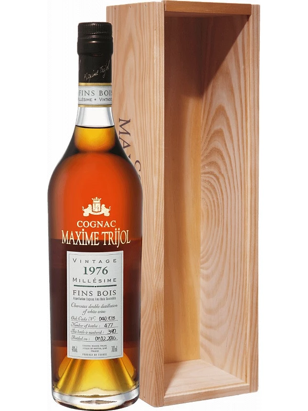 Maxime Trijol Fins Bois AOC, wooden box