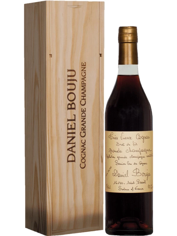 Daniel Bouju, Brut de Fut, Grande Champagne AOC, wooden box