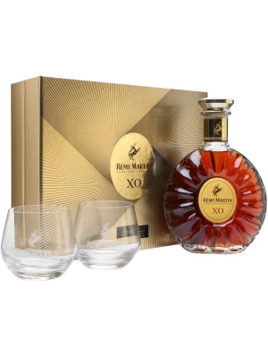 Коньяк Remy Martin XO, gift box with two glasses 0.7 л