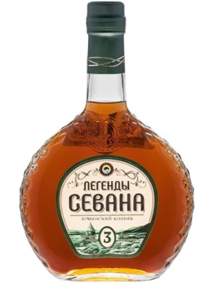 Коньяк Легенды Севана 3-летний 0.5 л
