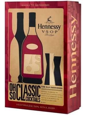Коньяк Hennessy VSOP, gift box with jigger 0.7 л