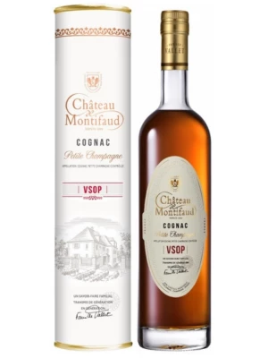 Коньяк Chateau de Montifaud VSOP, Fine Petite Champagne AOC, gift tube 0.7 л