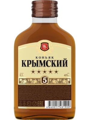 Коньяк Крымский 5-летний 0.1 л