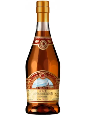 Коньяк Коньяк 3 звезды 0.5 л