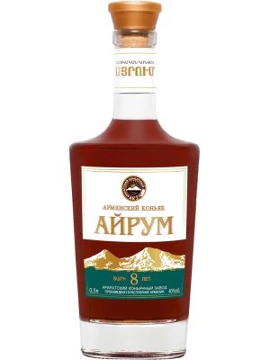 Коньяк Айрум 8-летний 0.5 л