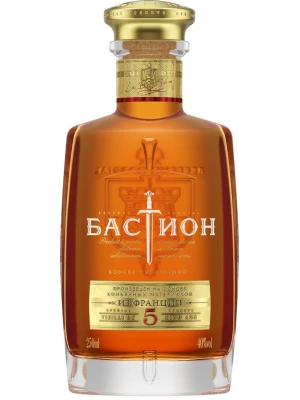 Коньяк Бастион 5 лет выдержки 0.25 л