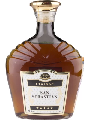 Коньяк San Sebastian 5 stars 0.5 л