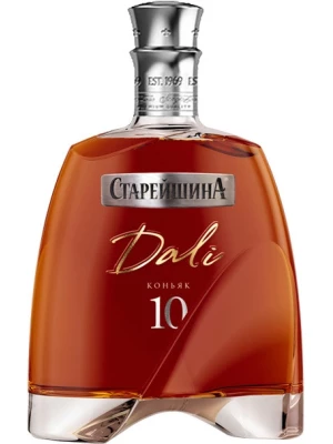 Коньяк Старейшина Дали 10-летний 0.5 л