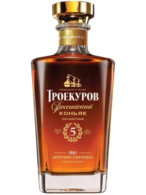 Коньяк Троекуров, Пятилетний 0.5 л