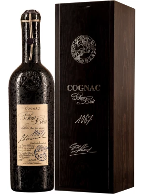 Коньяк Lheraud Cognac Bons Bois, wooden box 1967 0.7 л