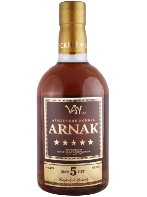 Коньяк Van 777, Arnak 5 years old 0.5 л