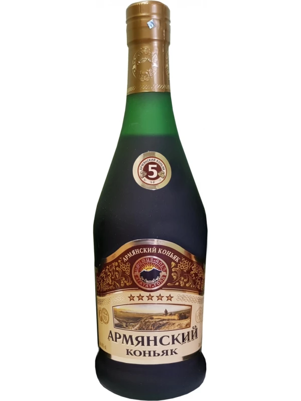 Agatat Gold, Armenian Cognac 5 Years Old, matte bottle