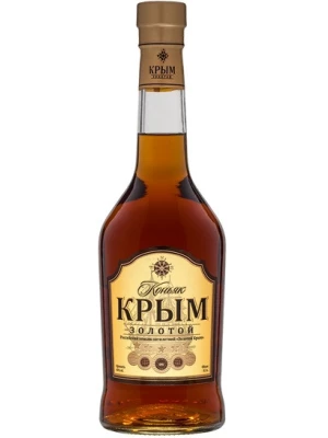 Коньяк Золотой Крым 5-летний 0.5 л