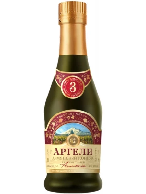 Коньяк Аргели 3-летний 0.25 л