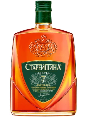 Коньяк Старейшина Трэвел Семилетний 0.5 л
