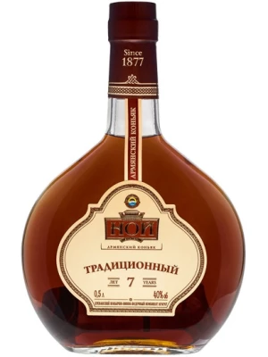 Коньяк Ной Традиционный 7-летний 0.5 л