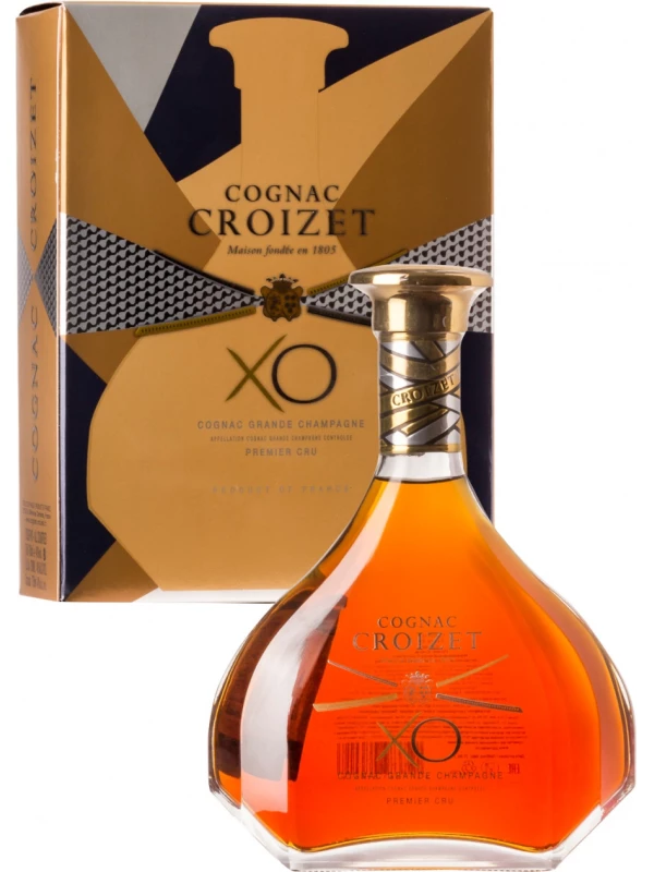 Croizet XO, Cognac AOC, in decanter & gift box